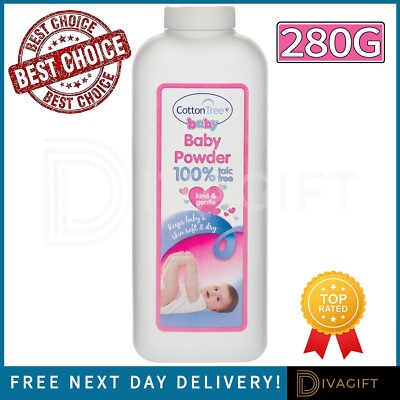 BABY POWDER 100% TALC FREE ABSORBS MOISTURE SOFT