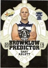 2019 Select Brownlow Predictor Gold (BPG49) Gary ABLETT Geelong 132/225