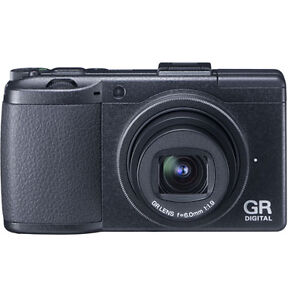Ricoh GR DIGITAL III 10.0MP Digital Camera - Black (2009) for sale 