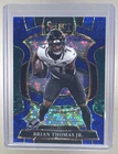 2025 Panini Select Football Blue Disco Brian Thomas Jr. #30