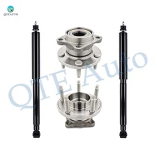 Set Rear Shock Absorber-Wheel Hub Bearing Assembly For 2007-2010 Lincoln MKX AWD