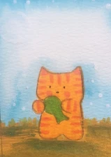 Aceo Original Mixed Media Art