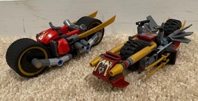 Lego Ninjago Ninja Bike Chase 70600 + Cole's Dragon 70599