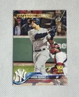 2018 Aaron Judge Topps Rookie Gold Cup Future 2nd Year #1 Baseball Card Yankees