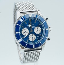 Breitling Superocean Heritage II AB0162 Chronograph B01 Blue Dial BOX/PAPERS! 3