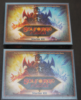 2x Solforge Fusion Starter Kit Hybrid Deck Spiel Stoneblade & KorokPromo Karte