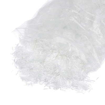 Chopped Fiberglass Strands 6mm Length Anti-Cracking Glass Fibers 1LB