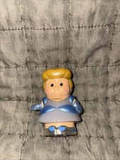 Fisher Price Little People Disney Princess Cinderella Sparkle Gown Clear Base