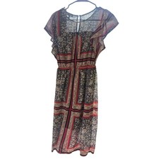 Monteau Dress Midi Small Floral