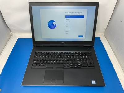 FOR REPAIR: Dell Precision 7730 NVIDIA Quadro P3200 i7-8850H 16GB RAM 512GB NVMe