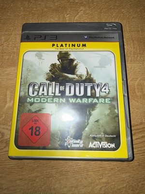 Call of Duty 4 Modern  Warfare, Platinum, Sony PS3 Spiel, OVP und Anleitung. 