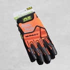 Mechanix Wear Hi-Viz M-Pact Fluorescent Orange TPR Work Gloves Small Only