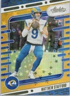 2024 Panini Absolute Football Gold Stars Matthew Stafford #64