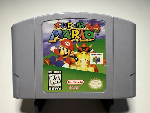 Super Mario 64 For Nintendo 64 N64 US Version free Fast Shipping