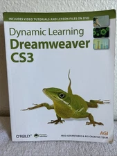 Dynamic Learning Dreamweaver CS3 By Fred Gerantabee,AGI Creative Not Include CD