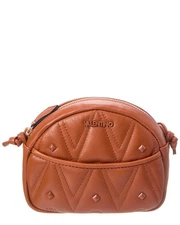 Valentino By Mario Valentino Moony Diamond Leather Crossbody Women's