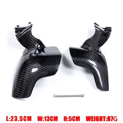 Carbon fiber Mid-Frame Air Deflectors Heat Shield for Harley Softail 2018-2025 