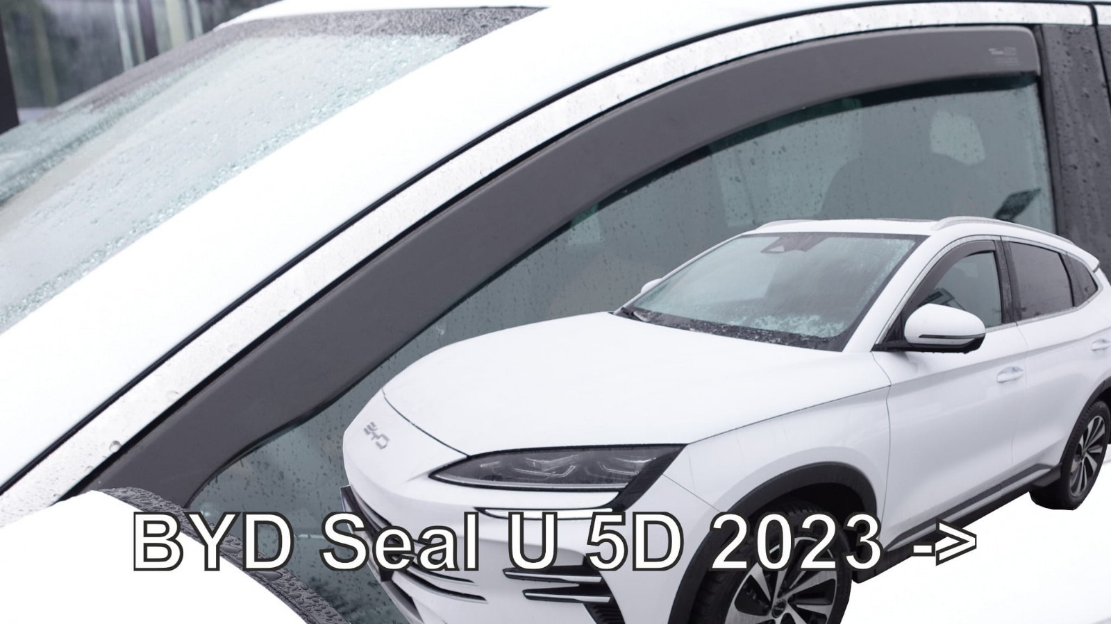 Déflecteurs de vent BYD Seal U 2023 2024 accessoires vitres avant HEKO