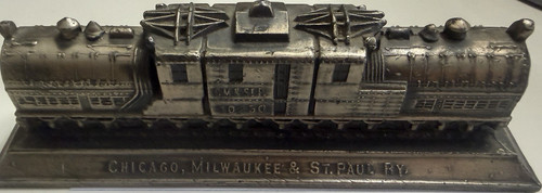 Chicago Milwaukee St. Paul Ry Metal Electrified Train Collectible Puget Sound