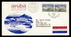 DR WHO 1959 NETHERLANDS ANTILLES FDC ARUBA HOTEL R56144