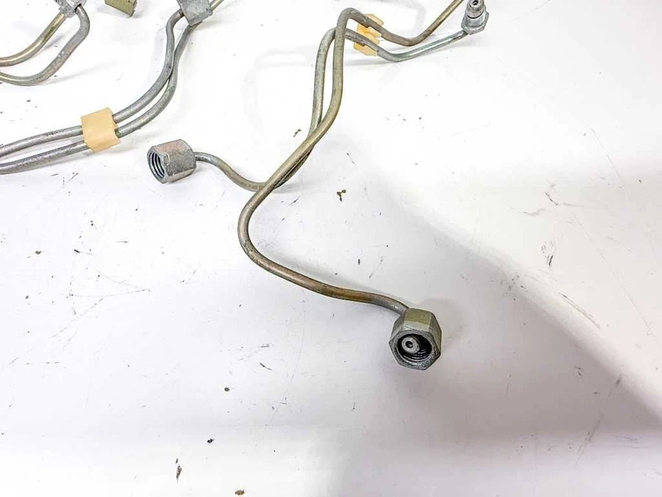 Juego de 8 líneas de inyector de combustible 76-80 Mercedes R107 450SL SLC W116 450SEL SE NLA Foto 2 de 4