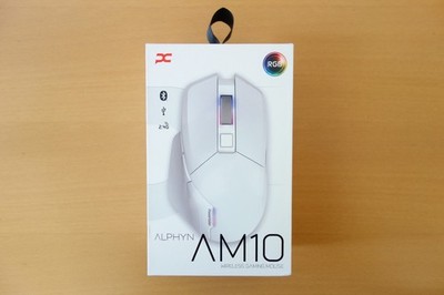 PowerColor Alphyn AM10 Wireless Gaming-Maus (weiß)