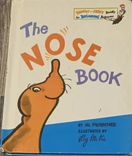 RARE! 1st Grolier HC Vtg Book Club Edition The Nose Book By Al Perkins 1970 GOOD