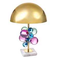 Modern Colorful crystal ball table lamp LED desk lamps luxury table lamp light