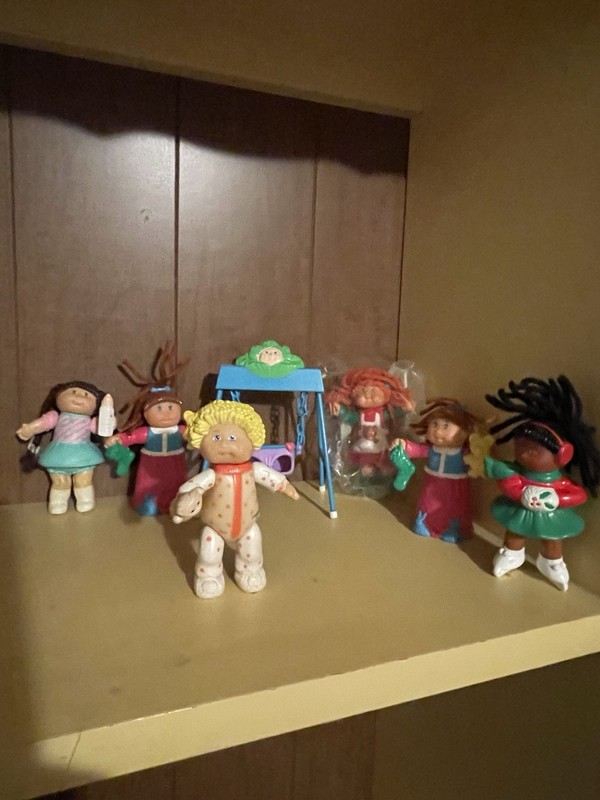 Vintage Cabbage Patch Kids Rubber Mini Figurine McDonald’s toys 1992