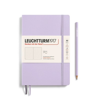 Notebook Medium A5 Weich Punkte Lilac | Leuchtturm 1917