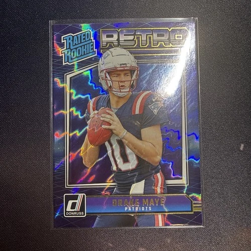 2024 Panini Donruss - Rated Rookie Retro Drake Maye #16 (RC)