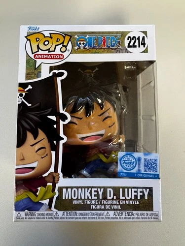 Funko Pop! - MONKEY D. LUFFY - One Piece - Entertainment Earth - 2214
