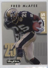 1992 Skybox Primetime Fred McAfee #107 Rookie RC 0t2