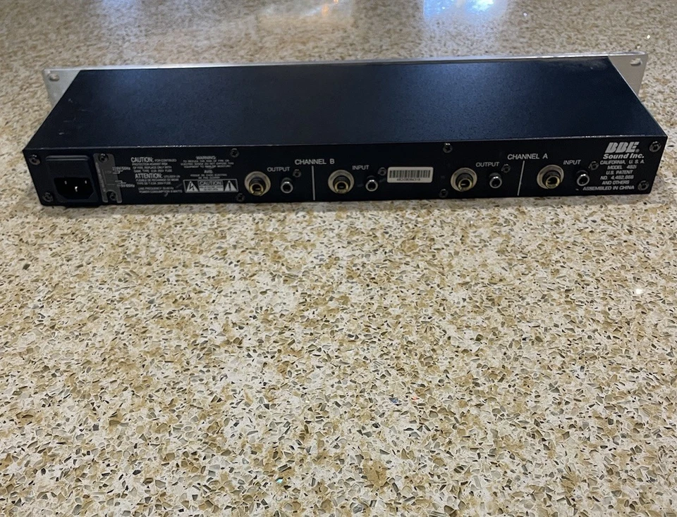 BBE 482i Sonic Maximizer Dual Channel Professional Audio Signal Processor - Image 4 of 4