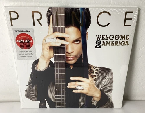 Prince Welcome to America Limited Edition 2 LP Set on Clear Vinyl  NEW