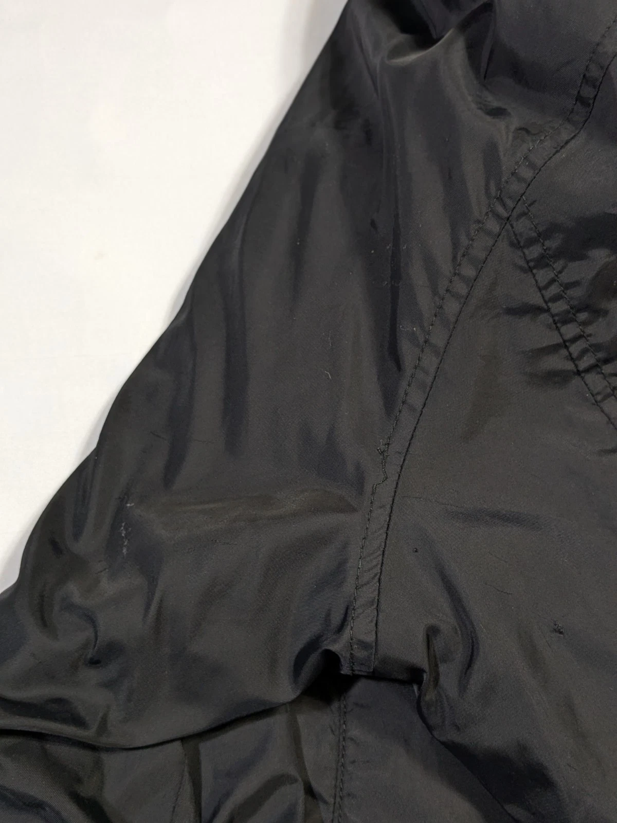 Aape By A Bathing Ape Bape Bomber Jacket  Large Woobie Lined Streetwear Distress image 18
