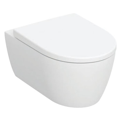 Geberit iCon Set WC Toilette Wand-WC WC-Sitz Tiefspüler Beschichtung spülrandlos