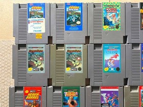 LOT OF 21 Data East NES Games (RoboCop 2 3 Avengers Joe & Mac Dash) - CARTS ONLY