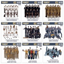 1/350 US Navy Figure Set, Officers, Sailors, ...