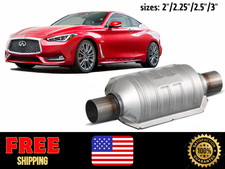 For All INFINITI Universal Catalytic Converter Low Maintenance Easy Install