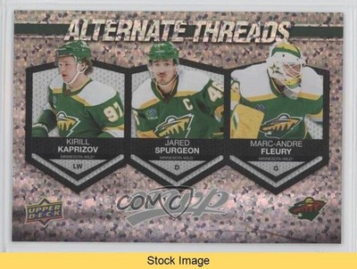 2023 Upper Deck MVP Alternate Threads Kirill Kaprizov Jared Spurgeon READ 0u20