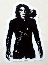 THE CROW - Cut Sticker Decal Movie Horror Film Brandon Lee The Crow