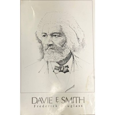 Frederick Douglass, Poster Design by Davie E. Smith Jr.  Large, 36'' x 24''