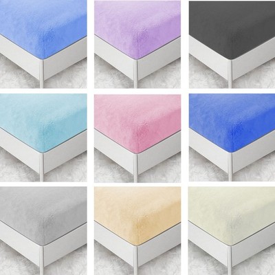 Luxus Extra Tief Teddy Fleece Spannbetttuch Kuschelig Warm Bettwäsche Doppelbett King Bett