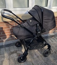 Silver Cross Scout Pram Pushchair Black Bundle Wayfarer