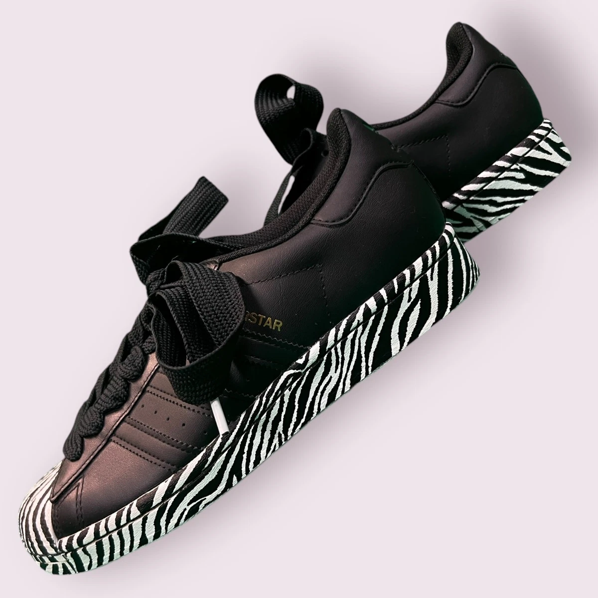 adidas gazelle silver green womens JAPAN ZEBRA PONY HAIR SNEAKER (WOMENS) main image 0