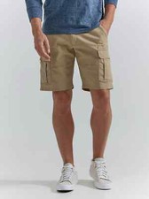Wrangler Authentics Stretch Men's Cargo Shorts 10" Grain Size 38 Brand New