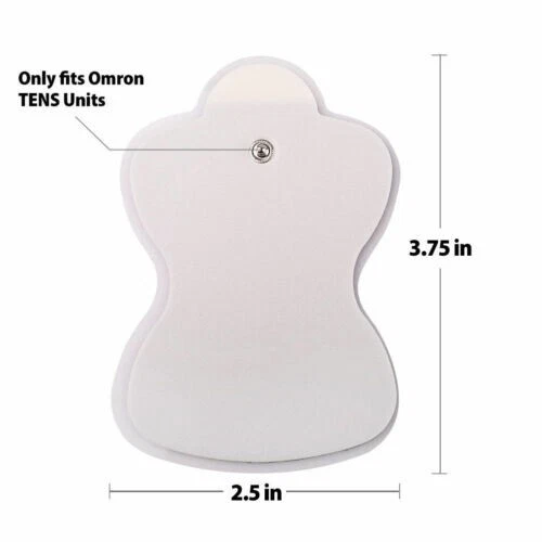 50PCS Massager & Electrode Snap On Replacement Pads For Pulse Tens Unit US - Picture 3 of 17