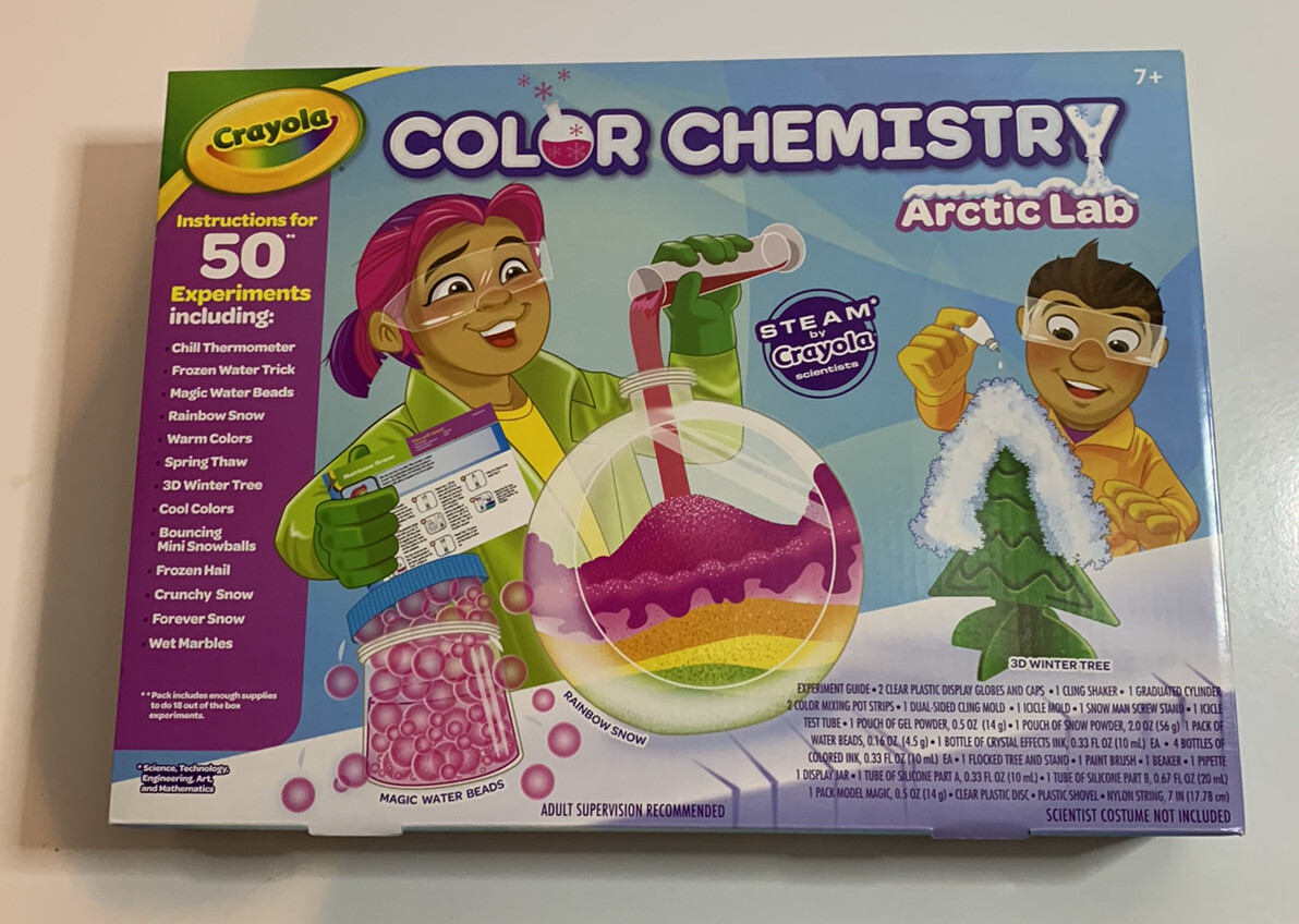Arctic Lab Crayola Experiment Kit Crayola Color Chemistry Arctic