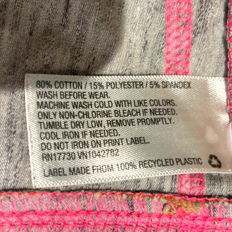 Circo Niña Multicolor Rayas Legging Pantalones Cintura Elástica Talla M 7-8 Foto 3 de 4